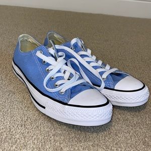 Blue Converse (size 8)